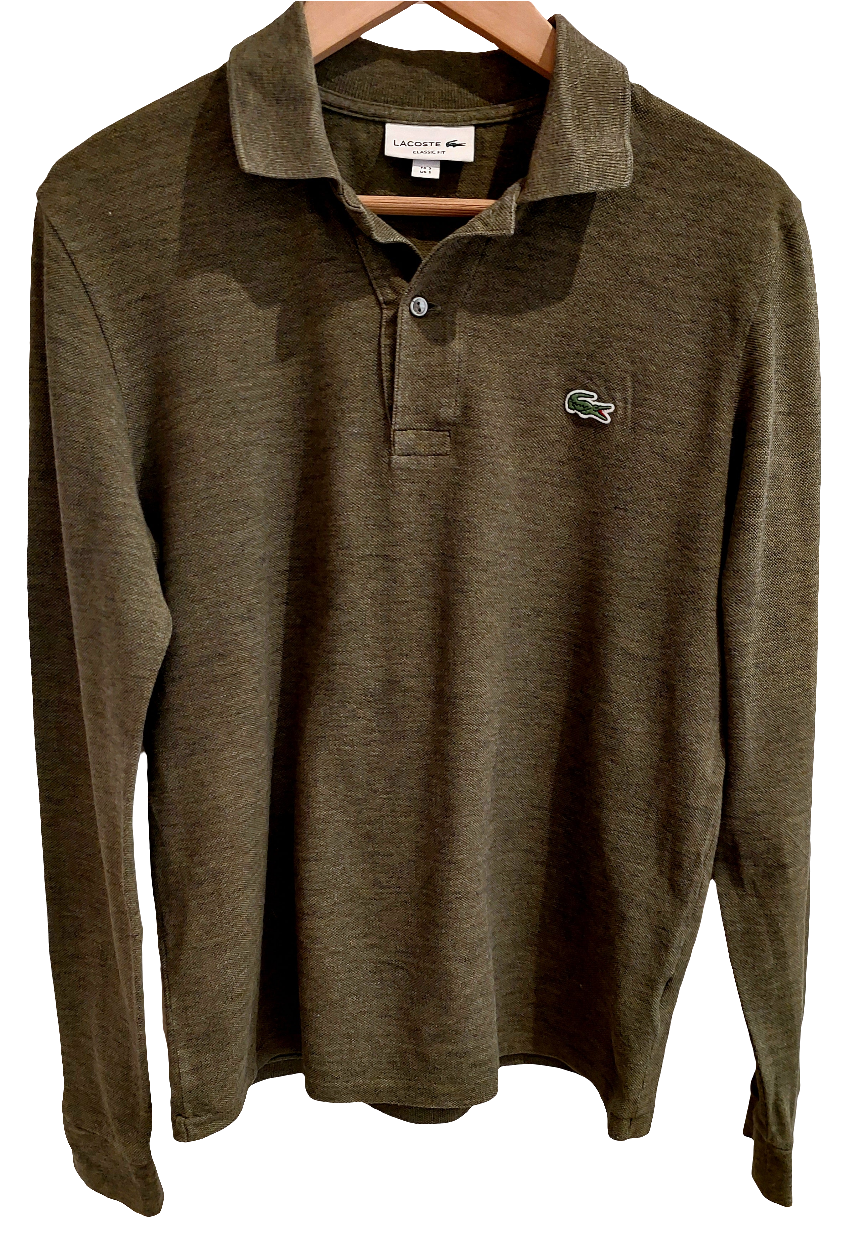 Pre Loved Lacoste Long Sleeve Polo