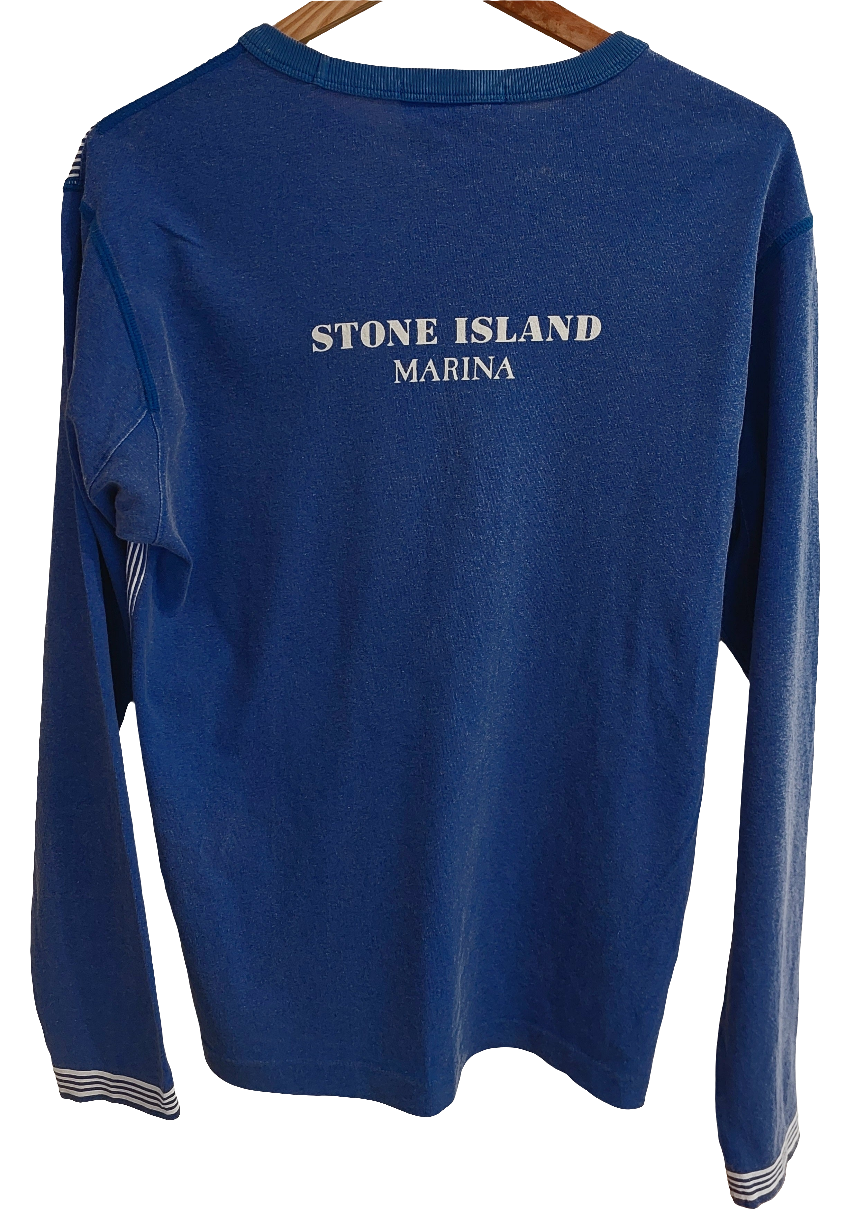 Pre Loved Stone Island Marina Long Sleeve T Shirt