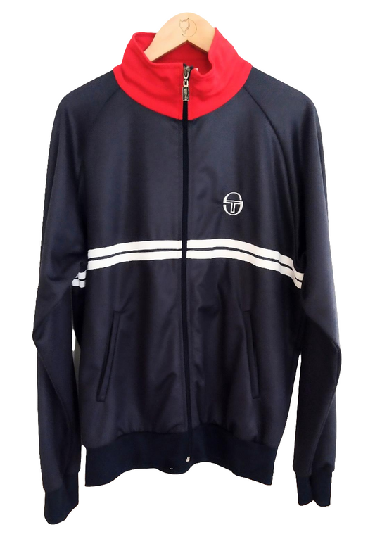 Pre Loved Sergio Tacchini Track Top.